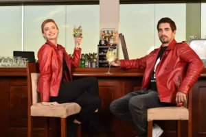 CASACAS DE CUERO PARA HOMBRES FULL GRAIN LEATHER
